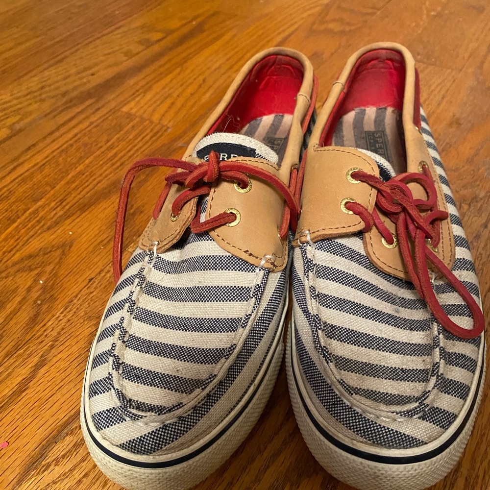 Sperry’s Red White and Blue Loafers